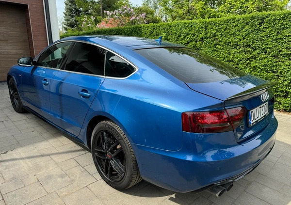 Audi A5 cena 46700 przebieg: 194000, rok produkcji 2011 z Lubin małe 106